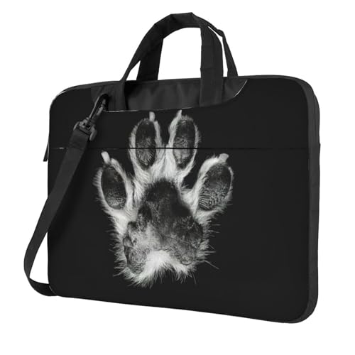 Sac d'ordinateur avec poignée transport pour PC portable 13 14 15.6 pouces noir