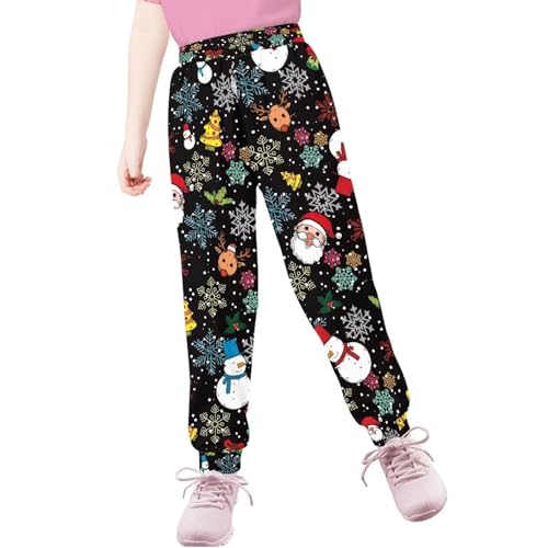 AmzPrint 4T Boys Sweatpants for Christmas Party Workout Active Joggers Sweatpants with Pockets3