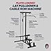 Titan Fitness Plate-Loaded LAT Tower, Rated 400 LB, Specialty Upper Body Machine, LAT Pulldown and Low Row Cable Machine for Home Gym, Shoulder and Back Workout Equipment