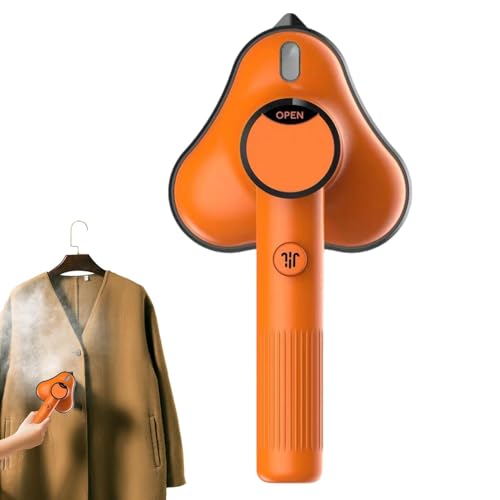 Plancha de viaje, plancha portátil | Pequeña plancha portátil para ropa | Vaporizador de ropa eléctrico con planchado a vapor de calentamiento rápido para chaquetas, vaqueros, ropa