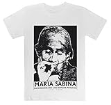 Interamente Cotone (100%) Kwantees Maria Sabina T-Shirt Bianca per Bambini T-Shirt Ecologica