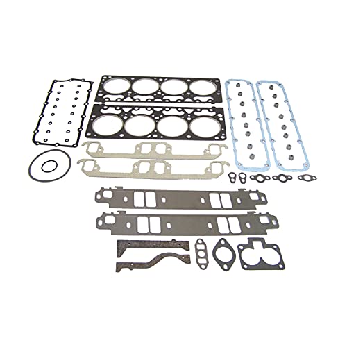 Image of DNJ FGK1142 Full Gasket Set for 1992-1997 Dodge Jeep B250 D150 W250 Dakota Grand Cherokee 5.2L V8 OHV 318cu Naturally Aspirated
