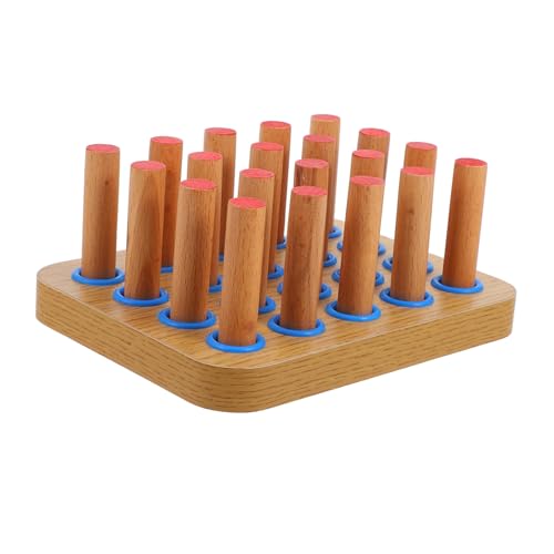 KICHOUSE Tabla de Madera para Rehabilitación de Dedos Equipo para Ejercicios de Brazo Clavijas Entrenamiento de Coordinación Mano-Ojo Dispositivo Resistente para Terapia Ocupacional y KICHOUSE Tabla de Madera para Rehabilitación de Dedos Equipo para Ejercicios de Brazo Clavijas Entrenamiento de Coordinación Mano-Ojo Dispositivo Resistente para Terapia Ocupacional y