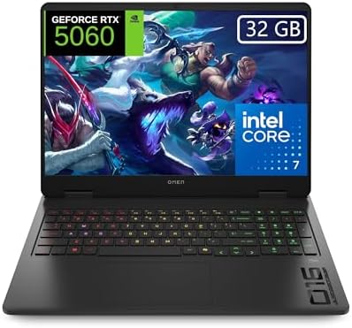 HP OMEN - Ordenador portátil Gaming 16" 2K (Intel Core 7-240H, 32...