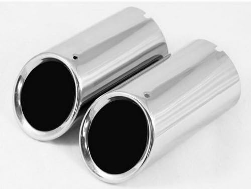 Car Replacements Chrome Exhaust Muffler Tip For VW Golf MK6 Variant Jetta Sportwagen 2009-2013