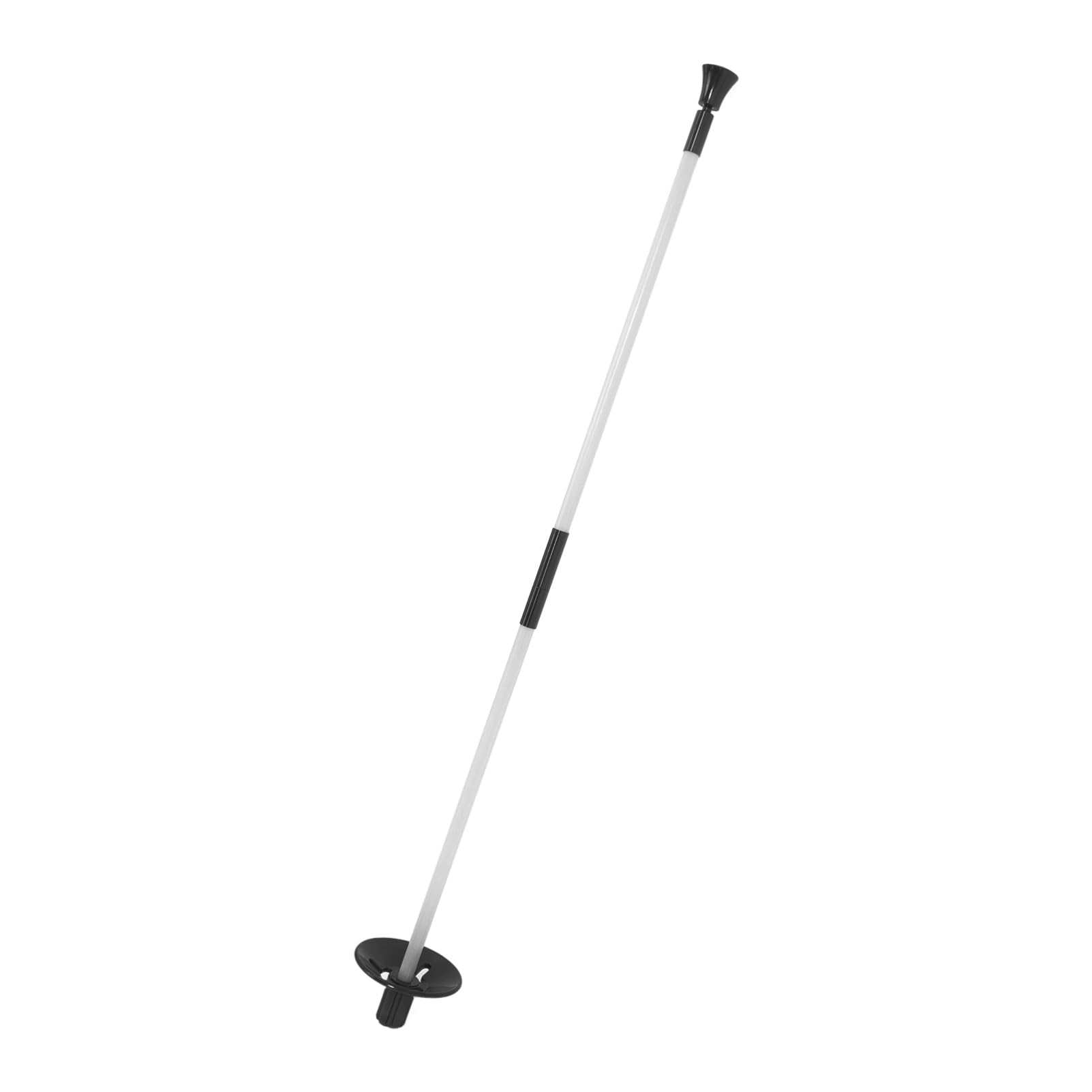 BRIGHTFUFU Sturdy Golf Flagpole Portable Golf Practice Flag Stick Detachable Sections User-friendly for Golfers