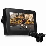 Rear View Camera, 4.3''HD 1080P Bike Mirror, 5000mAh Rechargeable Battery, Bike Mirror Camera for, Mountain, Road Bike