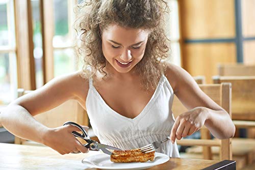 Emilio Torazzi Kitchen Scissors - Ultra Sharp Premium Multi Purpose Kitchen Shears - Heavy Duty & Dishwasher Safe #TOP1