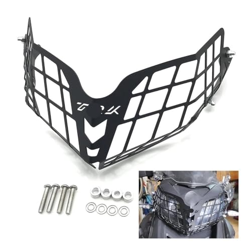Couvercle protection calandre TRK502X grille de phare moto robuste - 2