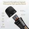 TONOR Wireless Microphones, UHF Cordless Handheld Dynamic Mics with 6.35mm Rechargeable Receiver, 60 m Range, 2 * 5 Adjustable Channels for Karaoke, Singing, DJ, Party, Speech, TW320, 2 Mics Grey #1