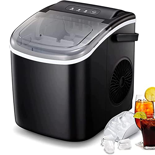 Máquina portátil para hacer hielo con asa para transporte miniatura 1