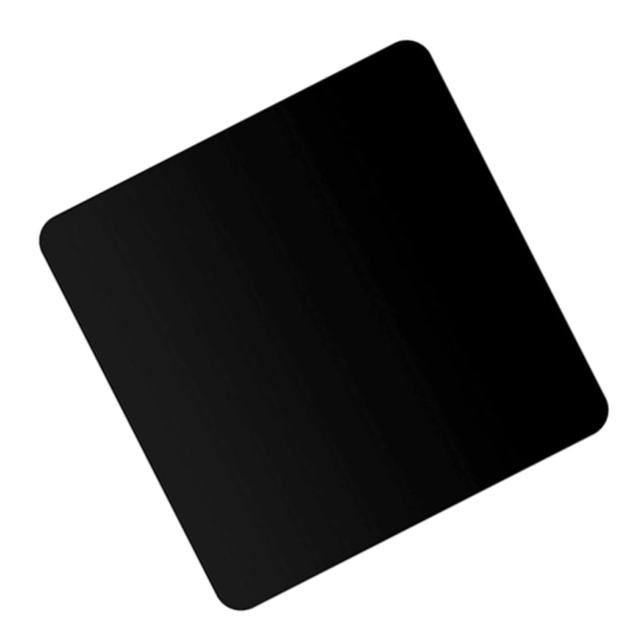 CAXUSD Acrylic Photo Props Mirror Reflection Board 30x30cm Background for Makeup Photography Studio Black Sturdy