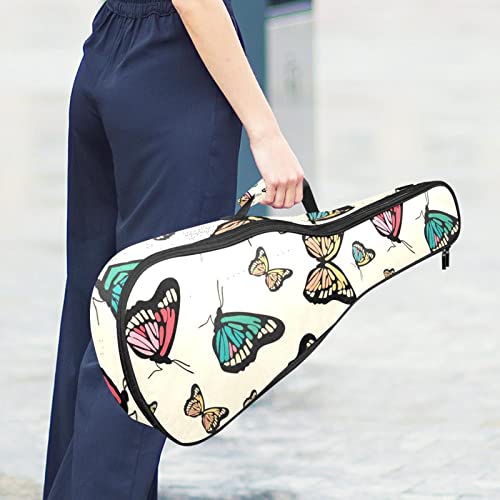 Housse pour ukulélé avec motif papillons de 10 mm d’épaisseur et rembourrage en éponge de 53,3 cm avec sangles réglables… - Les Beatles, Paul McCartney, John Lennon, RIngo Starr, George Harrison Housse pour ukulélé avec motif papillons de 10 mm d'épaisseur et rembourrage en éponge de 53,3 cm avec sangles réglables… – Image 7
