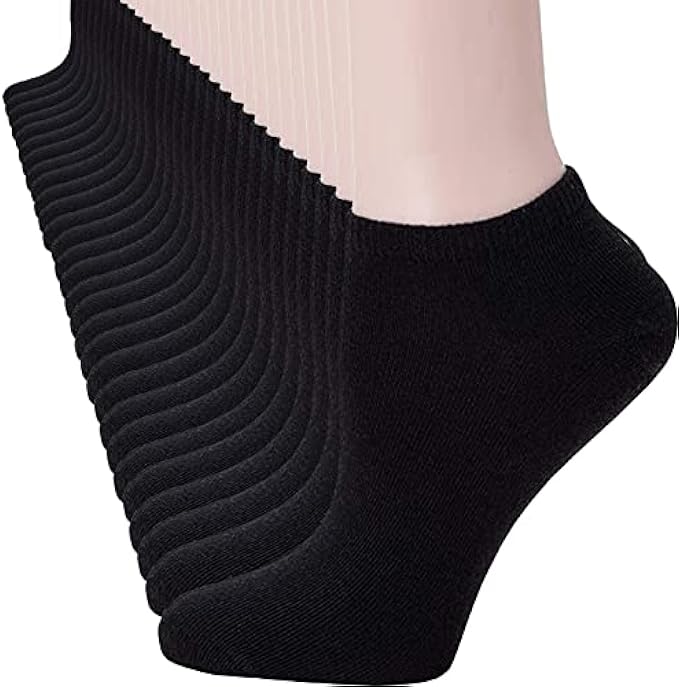 welldaye 14 Pairs Low Cut Ankle Socks for Men/Women Thin Athletic Sock