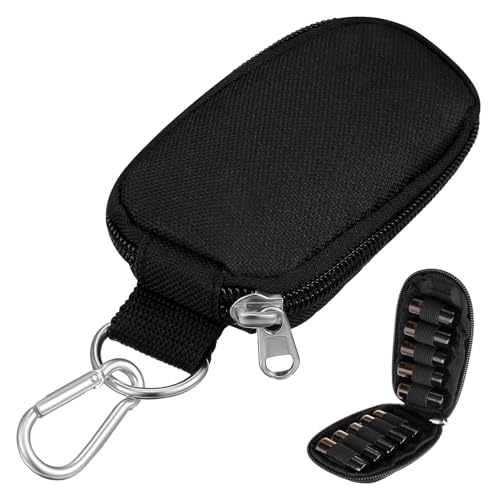VALICLUD Key Case for Essential Oils Oil Cases 10 Compartments Portable Handle Bag Travel 2ml Bottle Holder