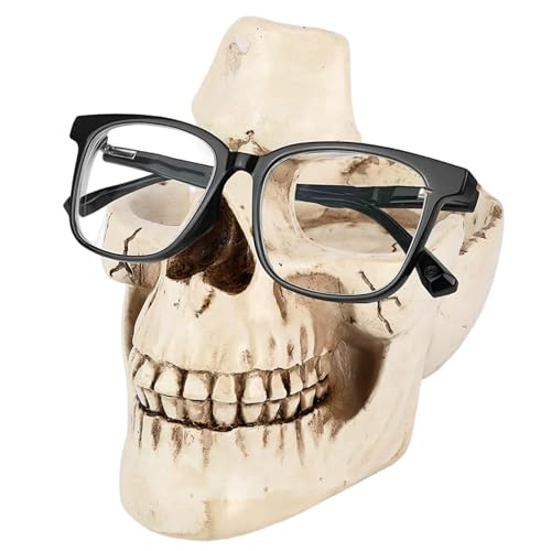 Support lunettes de créateur en forme de crâne aux finitions soignées - 2