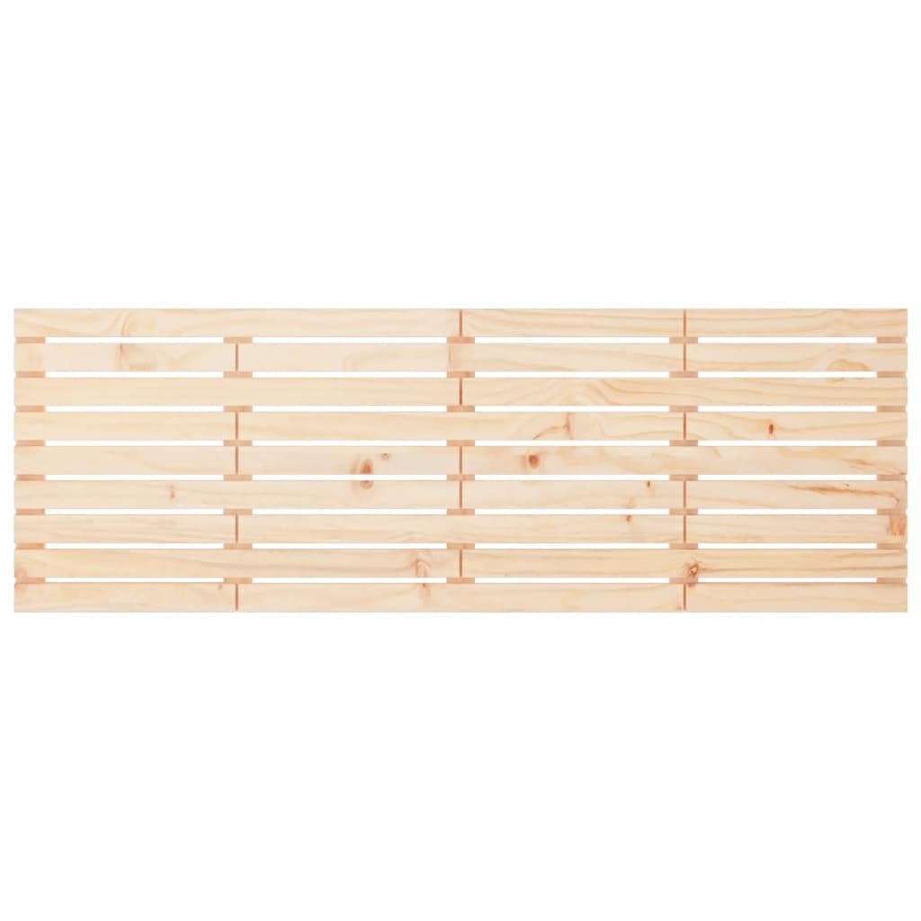 824718 Testiera da Parete 206x3x63 cm in Legno Massello di Pino Testata in Legno,Testata Letto Matrimoniale Muebles Dormitorio Spalliera Letto Testiere per Letto Matrimoniale