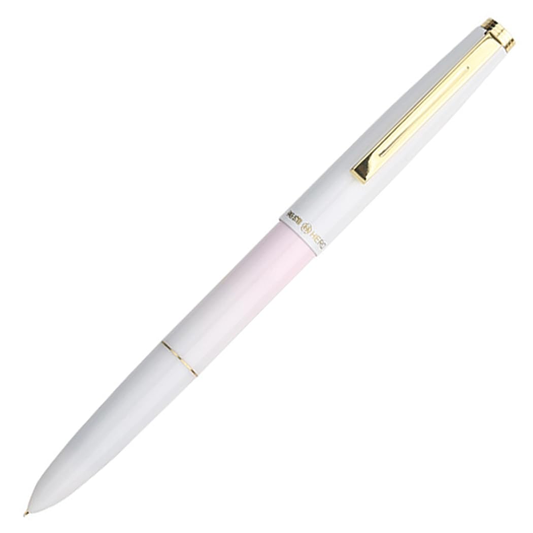 Ranvi Hero 329P Fountain Pen Extra Fine Nib 0.38mm Office Writing Ink Pen with Converter(Pink)