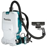 Makita 36V(18Vx2) LXT Brushless 6L Backpack Vacuum Cleaner, HEPA Filtration, 78 CFM, Quiet Operation, Tool Only
