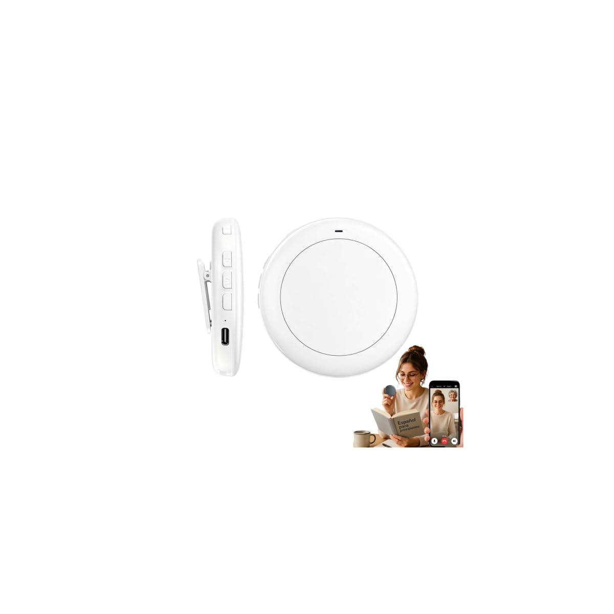 Smart Wearable Translator, AI Translator Device Conversation Practice