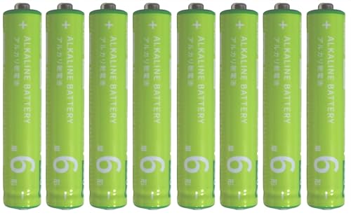 LAZOS �P6 (AAAA LR61) 8�{ 1.5V ���]�X �A���J�����d�r �V�[�����X �⒮�탊���R���p �A���J�� ���d�r AAAA �d�r �X�^�C���X�y�� �^�b�`�y�� �y�����C�g �Ɩ��p ������ �ܓ���
