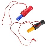 HEMOTON Lot De 2 Sifflets D'appel pour Canards : Leurre Sonore pour La Chasse, Son Réalis...