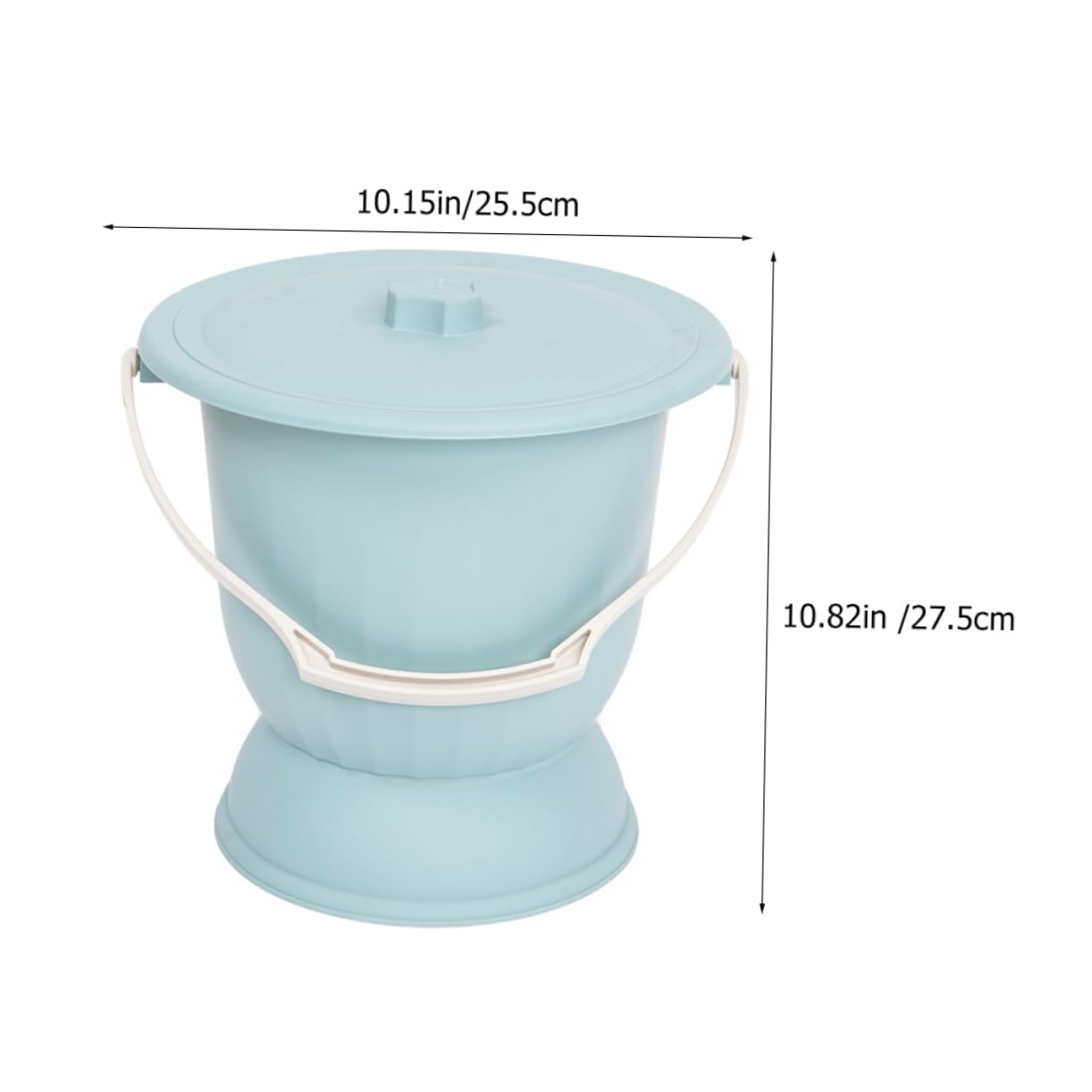 NULYLU High Base for Pregnant Women Lightweight Adult Urinal Bottle -Resistant Surface Easy Urinal Container