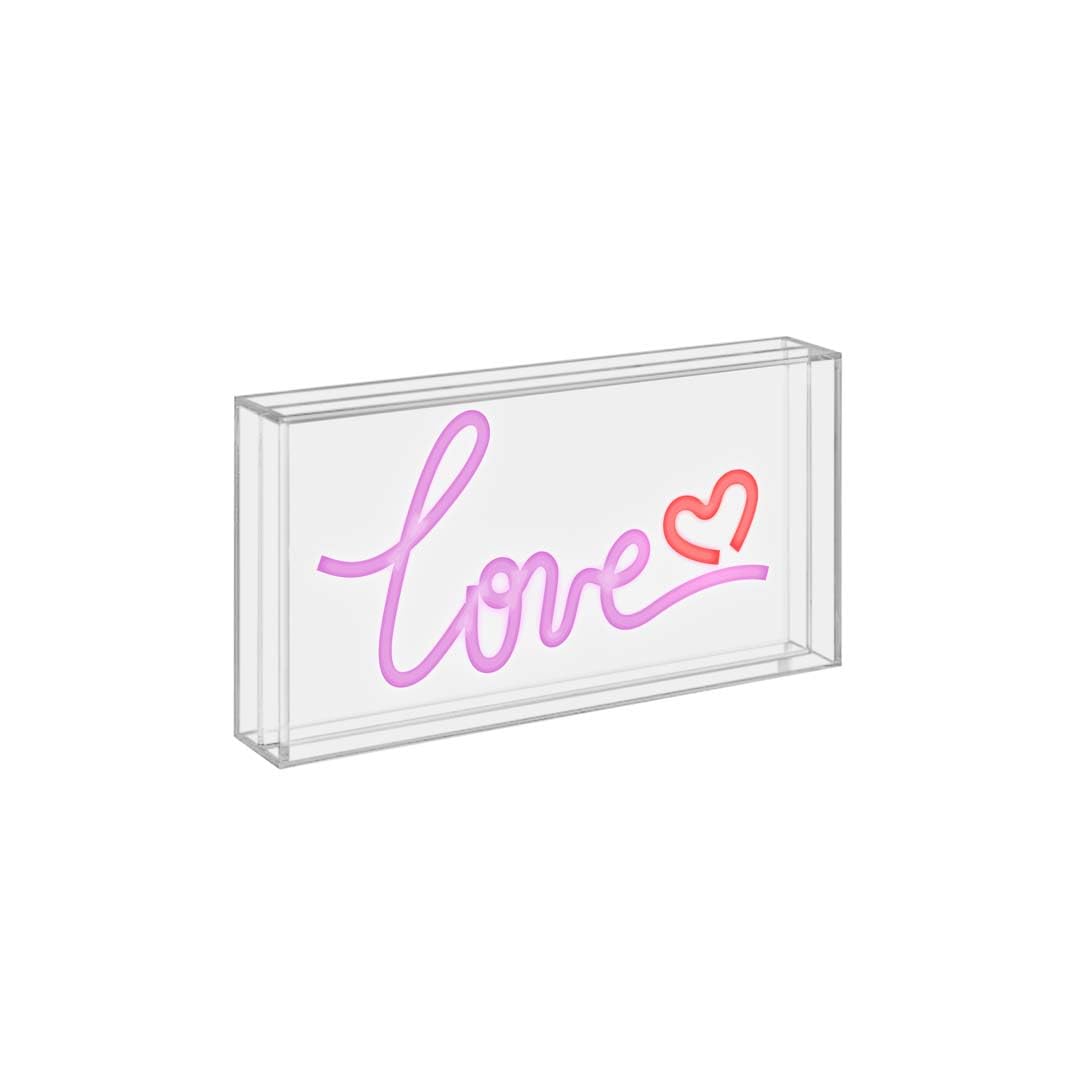 INSEGNA NEON " LOVE"