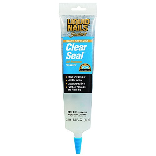 Liquid Nails Clear Seal All-Purpose Sealant, 5.5 oz