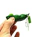 FCBB Fidget Toys 2Pack Squeeze-a-Bean Edamame Keychain Keyring Extrusion Bean Pea Soybean Stress Relieving Chain Phone Pendants