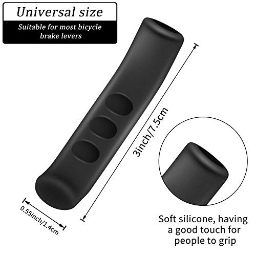 12 Pieces Bicycle Brake Handle Sleeve Bicycle Brake Levers Protector Silicone Bike Brake Cover For Road Mountain Bikes #TOP2