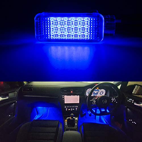 Lámpara LED azul para puerta Audi VW Porsche pair miniatura 6