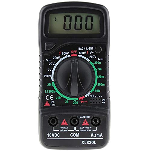 Amazon.co.jp: hobbyant XL830LデジタルLCDマルチメーター電圧計電流計