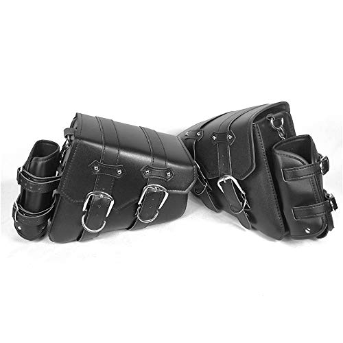 Zwbfu Bolsa lateral para motocicleta Bolsa lateral para motocicleta Caixa lateral e kit de embalagem