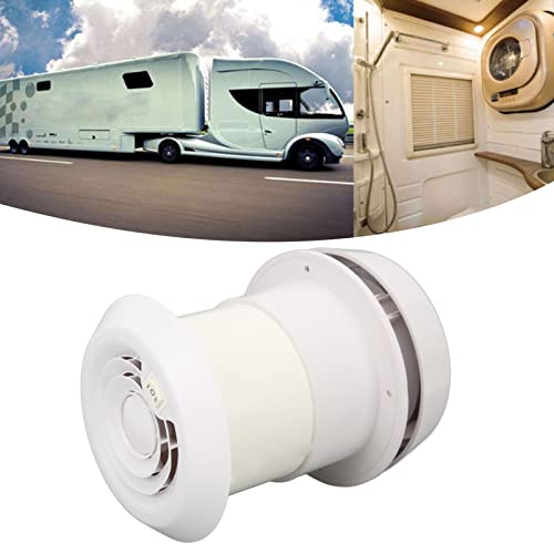 Dachowy Wentylator Wyciągowy DC12V RV, Bezgłośny Wentylator Zasilany Energią Słoneczną dla Wczasowiczów Przyczep Kempingowych Statków Jachtów