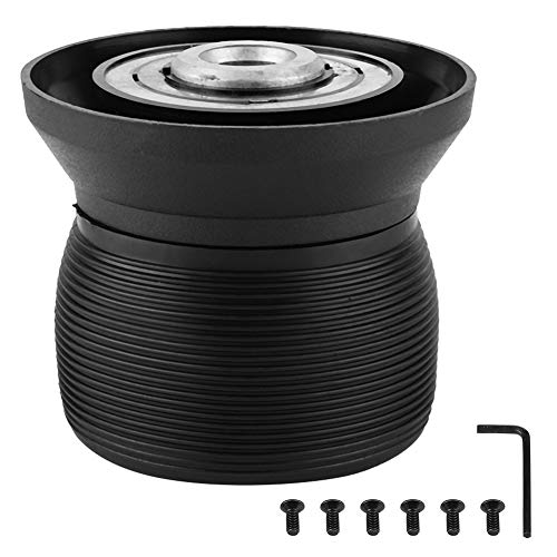 Steering Wheel Adapter, Steering Wheel Hub Adapter Quick Release Adapter Kit For Mercedes-Benz W123 W124 W126 190E Black