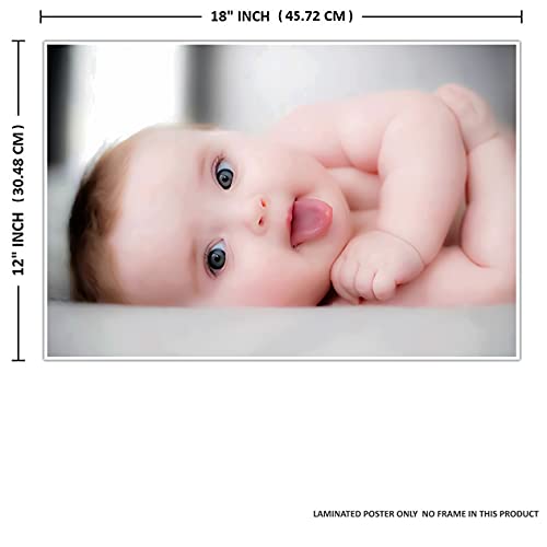 BABYL ポスター Tallenge Large Paper baby Poster (18 inches x 24 inches