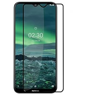 NOKOER Screen Protector voor Nokia 2.3, [2 Pack] 2.5D Premium gehard glas [krasbestendig] [Eenvoudige installatie…