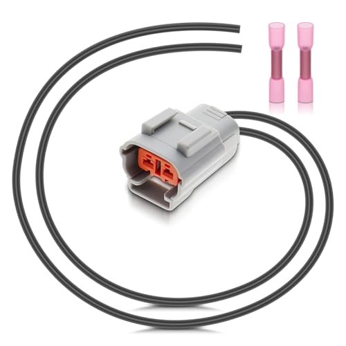 Replacement Auto Parts For Fuel Shut Off Solenoid Connector Plug Pigtail for Kubota L5240 L5740 M5640Mod-R36R-37616