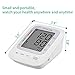 Home Blood Pressure Monitor Upper Arm Blood Pressure Device with LCD Screen Premium Home Health Gadget Resistant Cuffs for Regular and Large Arms Easy to Use & Read