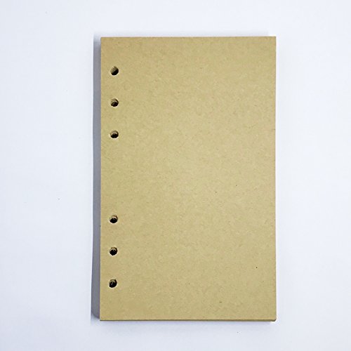 Unlined Refill Paper – For Journals, Notebooks & Diaries - Loose Leaf Binders - For Him or Her