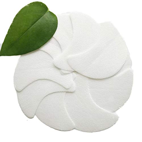 Ideal Swan 100 pcs Eyeshadow Shields, Professional Eyeshadow Stencils Adhesive under Eye Eyeshadow Pads for Women Makeup Eyelash Extensions/Lip Makeup Residue