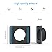 Koroao Adhesive Window Mount Bracket for Google Nest Cam Indoor(Wired)-2nd Gen /3rd Gen Camera,No Screws Self-Adhesive Easy Installation Glass Window Mounting (2-Pack，Black)