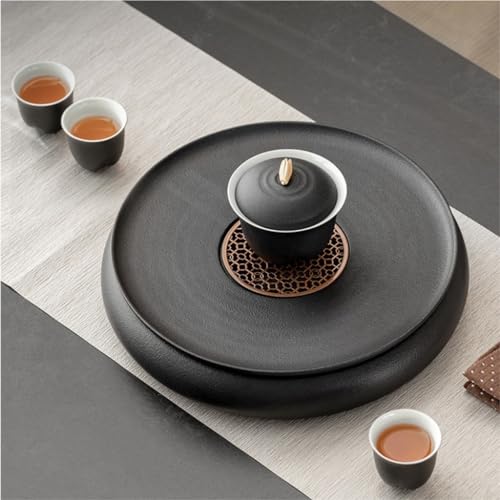 Plateau à thé avec stockage d'eau pour éviter les taches de table basse - 8