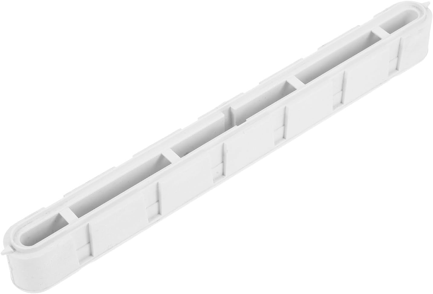 Universal Surfboard Fin Box 10.5 Inch Long Slot White PVC | Square Slot Design, Stable Attachment with Precision Engineering, Easy Installation for Beach Competitions