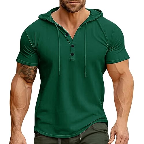 T-shirt à manches courtes boutonné pour homme | Style décontracté idéal pour votre quotidien