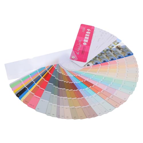 NULYLU Campioni Di Vernice Campioni Di Colore Standard Con Colori Pratici Per Abbinare i Colori Strumenti Per Progetti Di Pittura