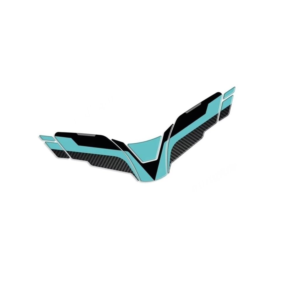 3D Motorcycle Accessories Protect Stickers Front Fairing Decorative Decals for MT 09 for MT09 SP for MT-09 2025 2024 Traction Pad Decal(Color2)