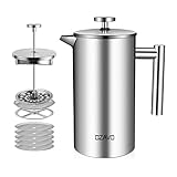 cafetera francesa bodum precio ☕【Multifunción】: ideal para caldos de café/té, ya sea en casa o de viaje, para acampar o picnic, esta jarra de prensa es un compañero indispensable.