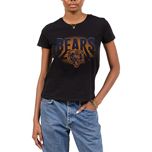 Junk Food Clothing x NFL - Chicago Bears - Team Spotlight - Women's Short Sleeve Fan T-Shirt - Size Small